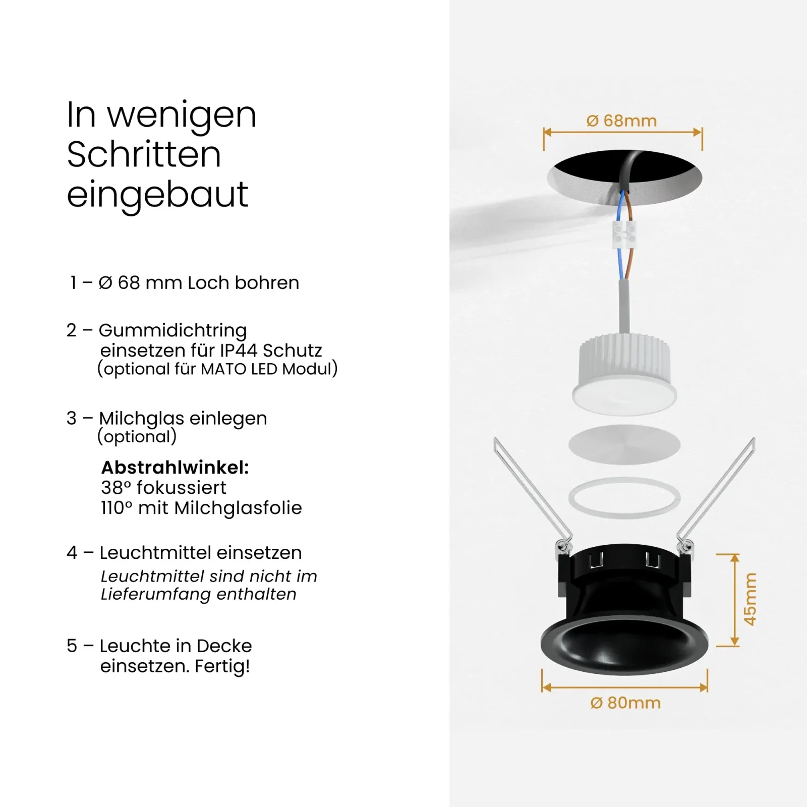 Einbaustrahler CAVO - Image 7