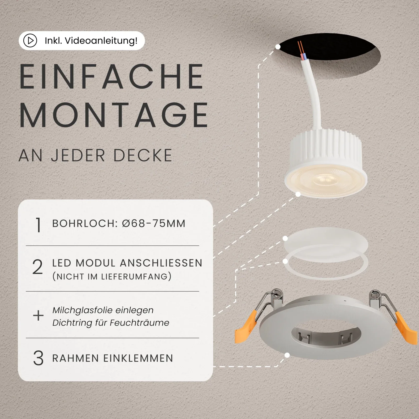 Einbaustrahler NUA, ohne Leuchtmittel - Image 13