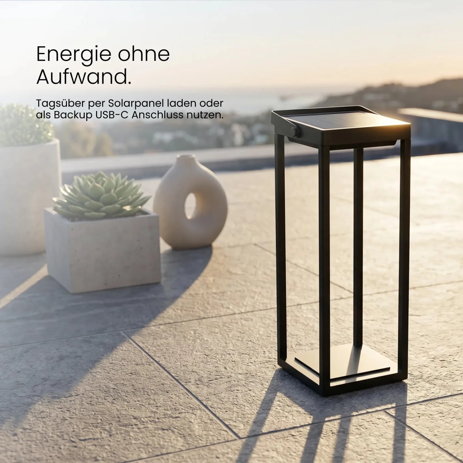 Solar Tischlaterne VANA - Image 3