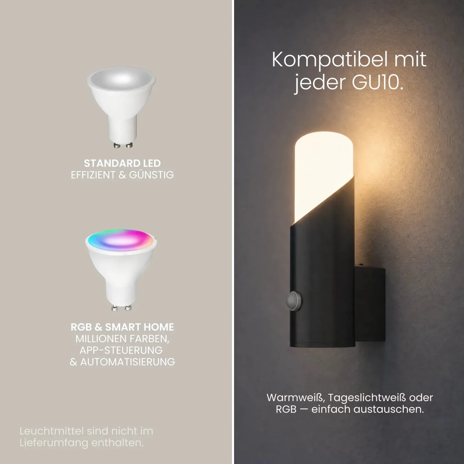 Wandleuchte LIVOR mit Sensor - Image 3