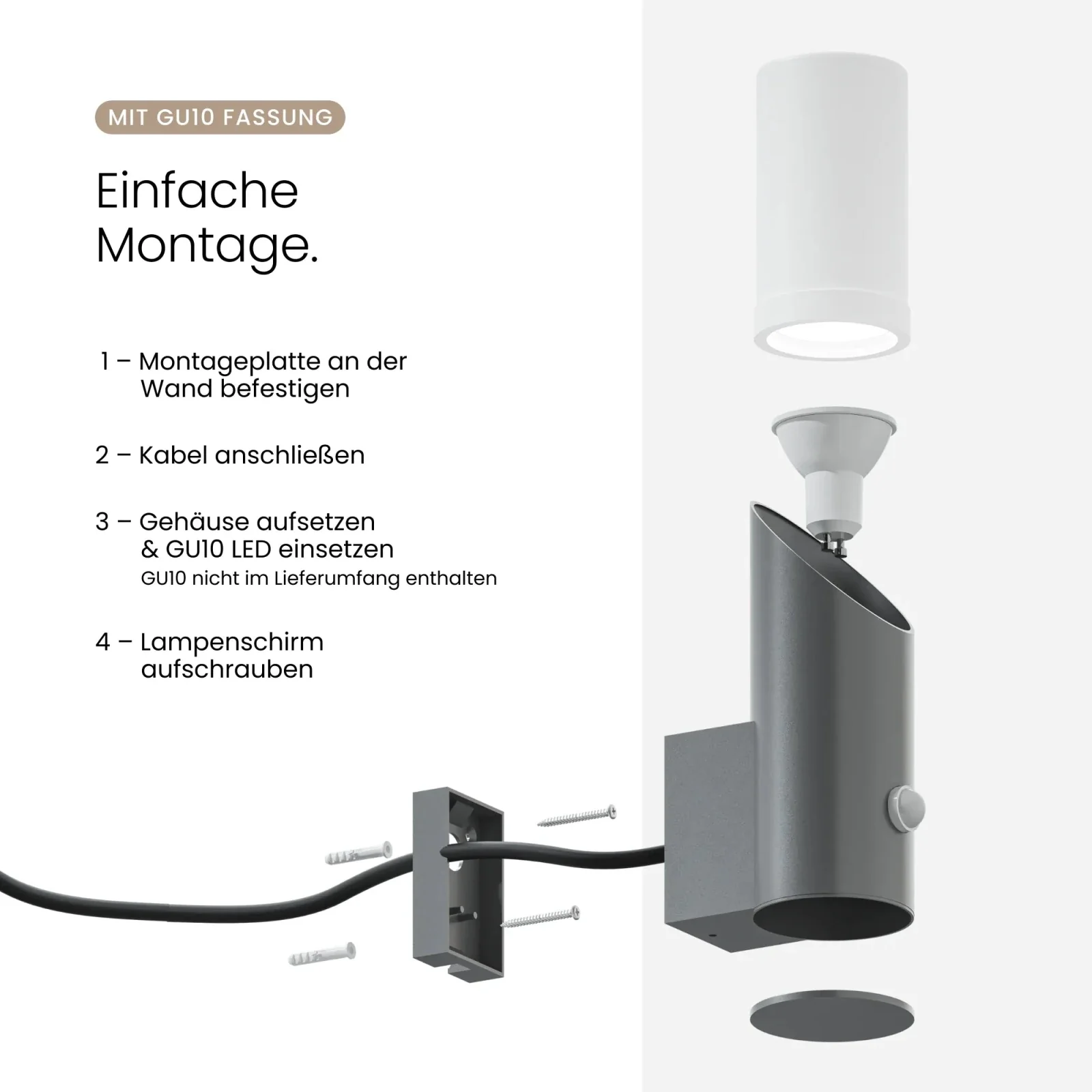 Wandleuchte LIVOR mit Sensor - Image 7