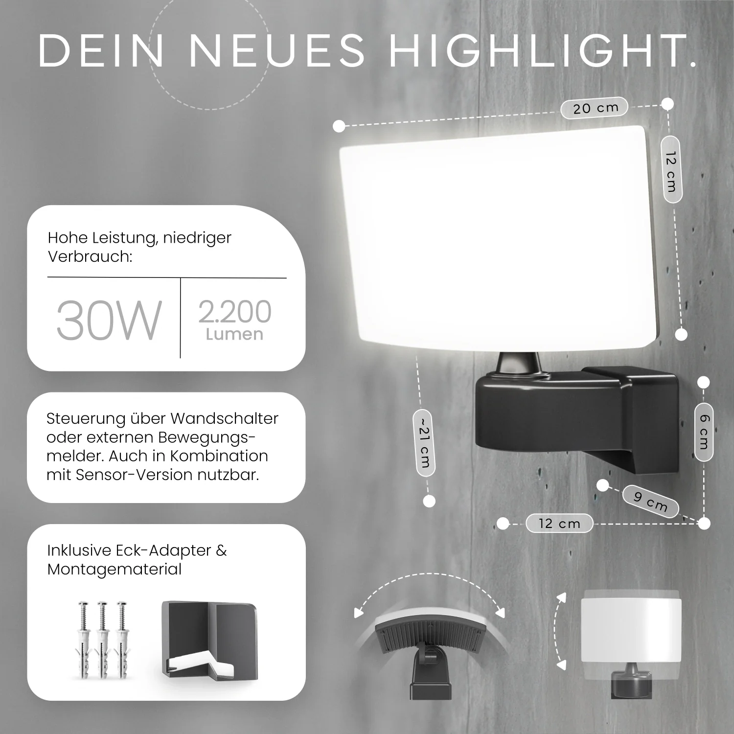 Wandleuchte LUMAX - Image 3